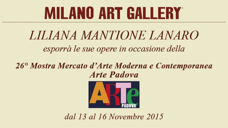.13 al 16 novembre 2015 -“26° Mostra Arte Padova”